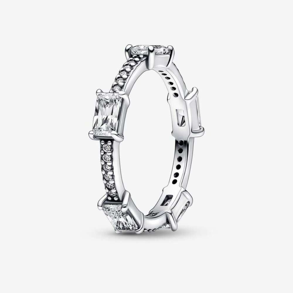 Pandora Silver Sparkling Clear CZ Eternity Ring